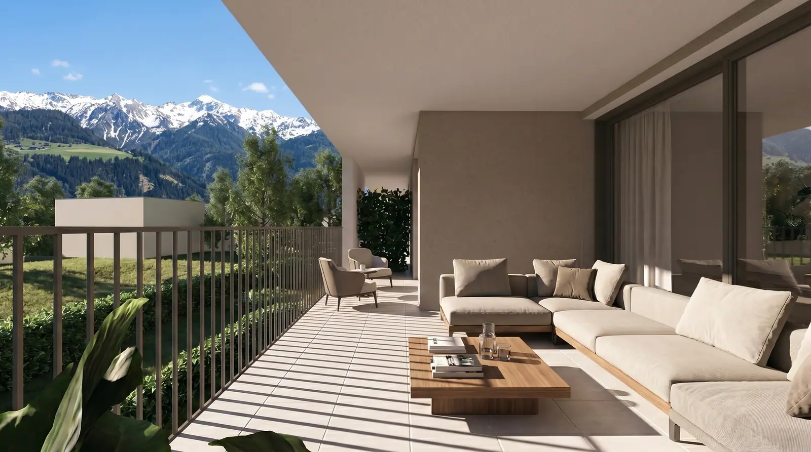 Trögerhof: TERRASSENLOFT in bester Lage in Naturns, Naturns
